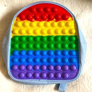 Backpack pop it , beautiful colour , it’s a good size fits a lot